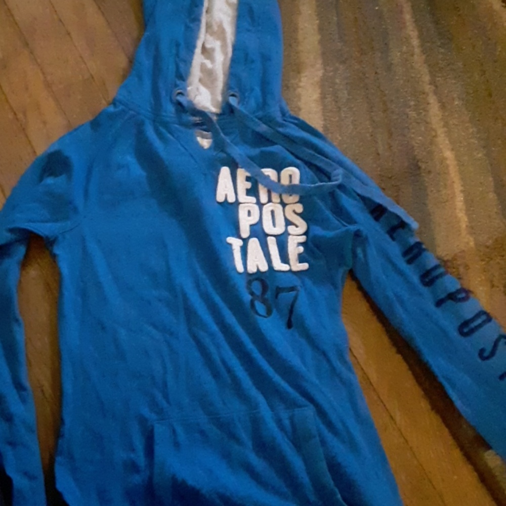 A blue jacket